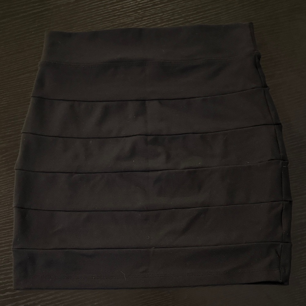 bebe Black Mini Skirt